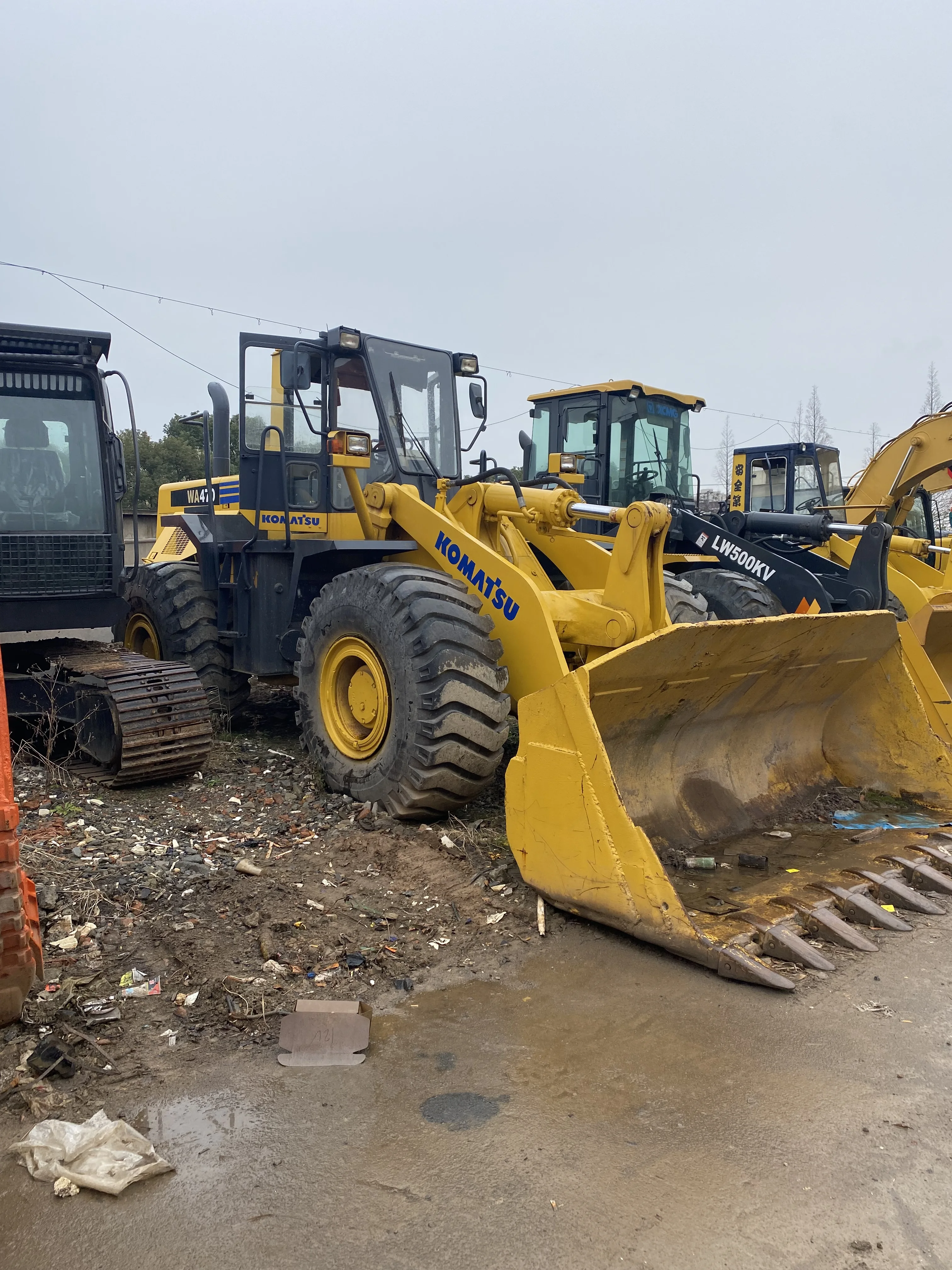 Best selling outstanding quality cheap price second hand Komatsu WA470 excavator In stock low hours used Komatsu WA470 excavator