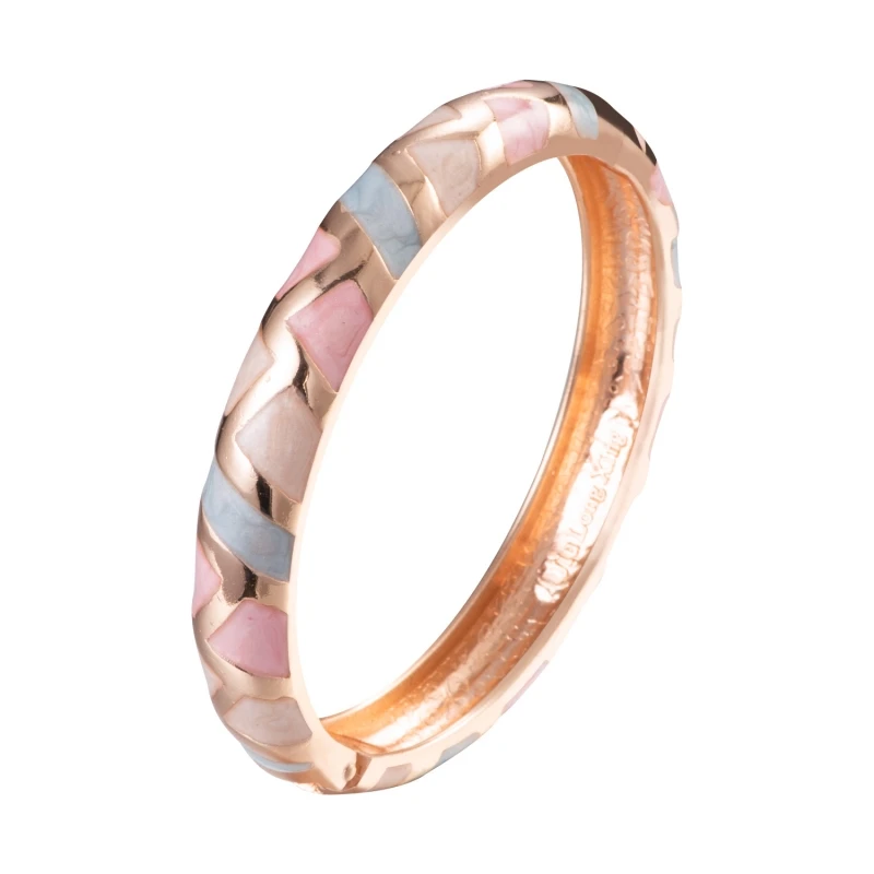 Wholesale Chinese Style 10 mm Width Colorful Bangles and Bracelets Cloisonne Charm Bracelet Women Fashion Jewelry