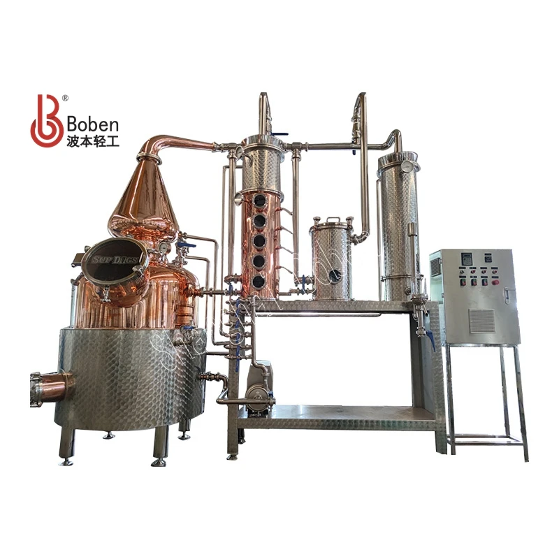 Electric heating Multifunction Still Gin distiller Brandy Whiksy Vodka Distillery Copper Reflux Column Still Alcohol Distiller