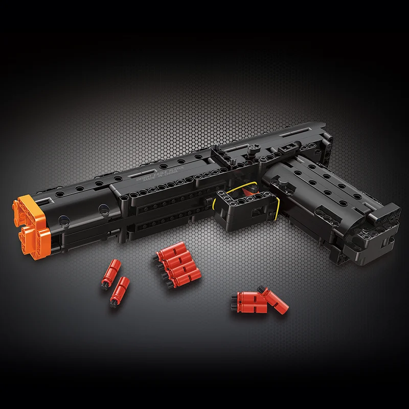 Формовочный пистолет KING 14004S MOC The Desert Eagle оружие развивающие игрушки «DIY» рождественские подарки модель строительные блоки кирпичи
