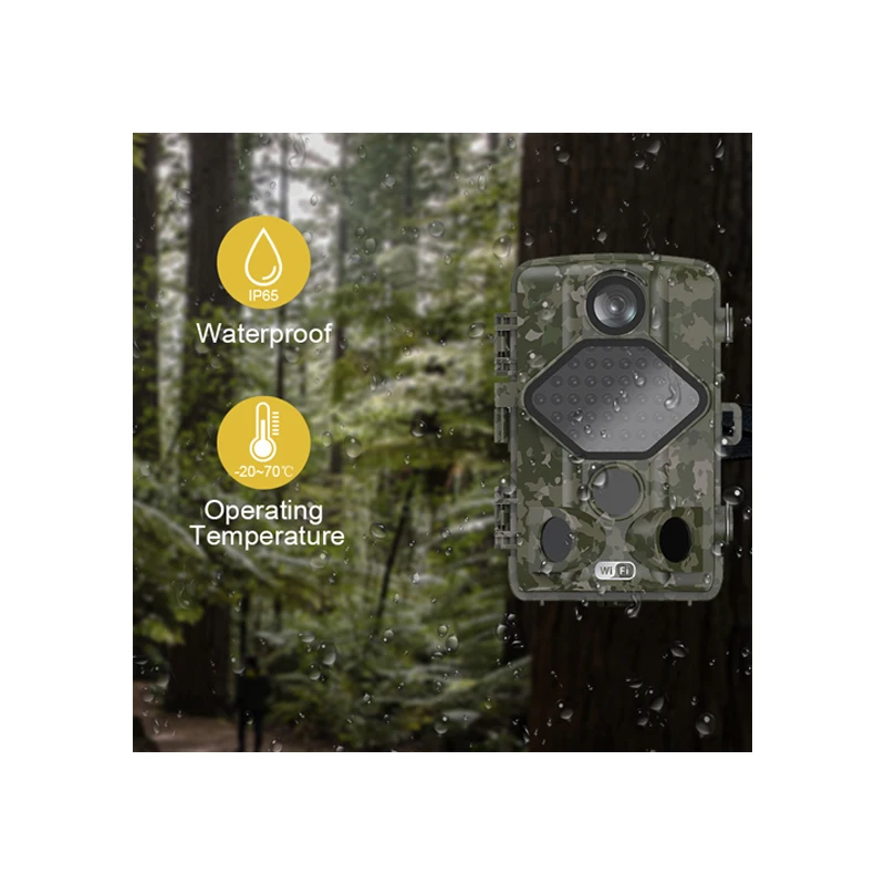 4K outdoor trap game infrared wildlife camera wireless chunting trail video camera