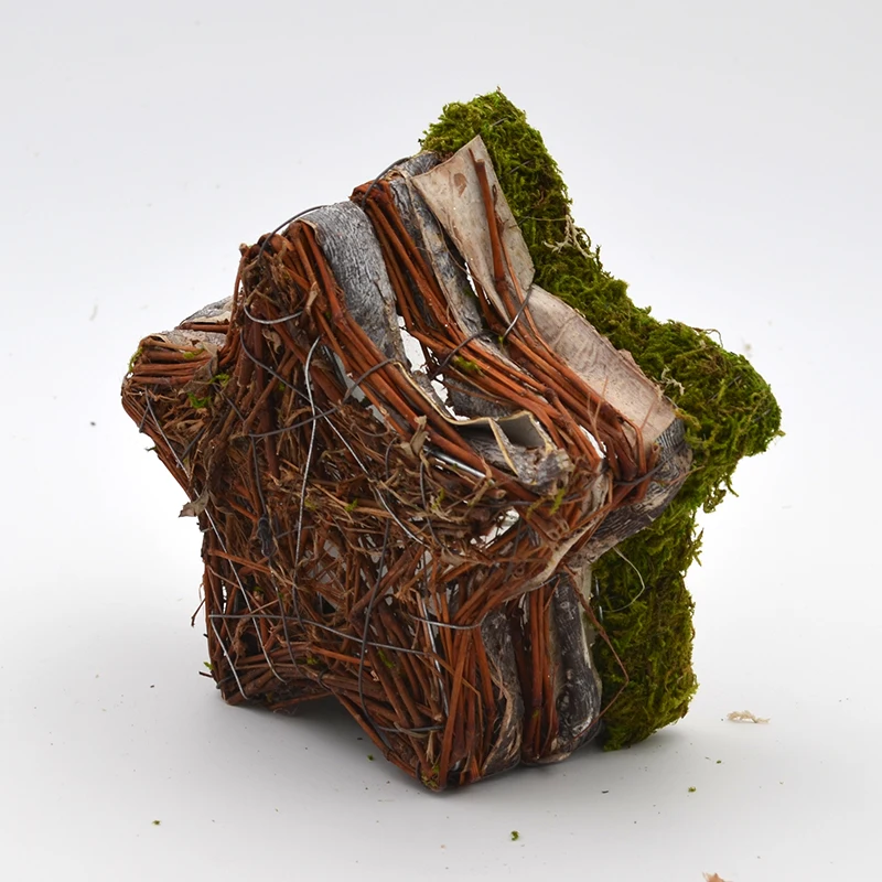 new design home decor star shape Moss kettle flower pot handmade flowerpot ornamentation