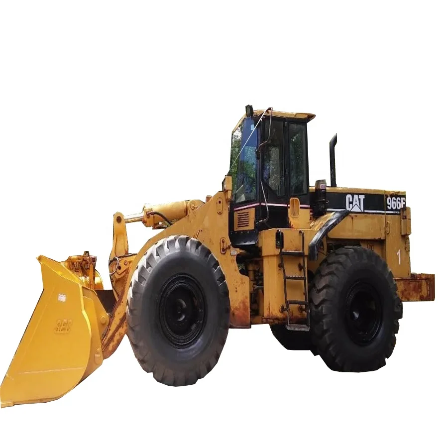  Б/у колесный погрузчик caterpillar 966F2 cat 966f с низким потреблением
