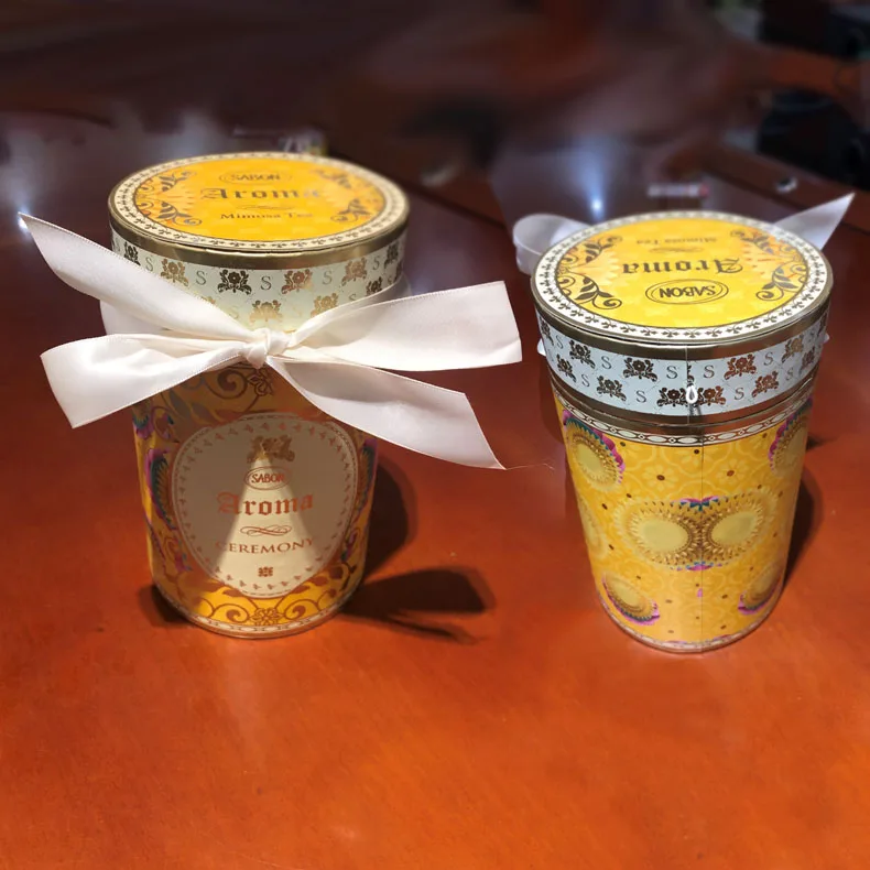 Custom Biodegradable Cylinder Food Paper Cardboard Tube Packaging Premium Paper Round Box With Ribbon