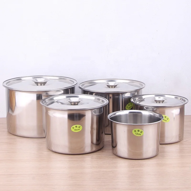 Stainless Steel Jar with Lid Spice Jar Food Storage Oil Dispenser Kitchen Tool Use