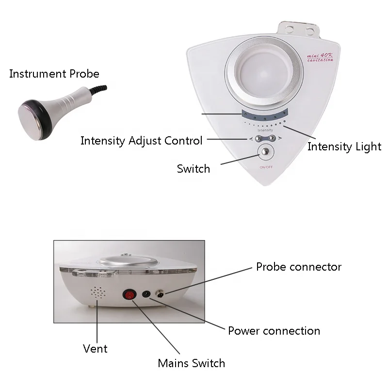 
40k Ultrasonic women belly removal weight loss body slimming fat reduction device 