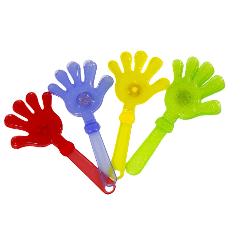 Custom Logo Wholesale LED Loud Noise Makers For Party Events LED Hand Clapper