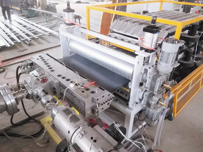 Factory price ASA PVC Plastic Roof Sheet tile forming Extruder Machine