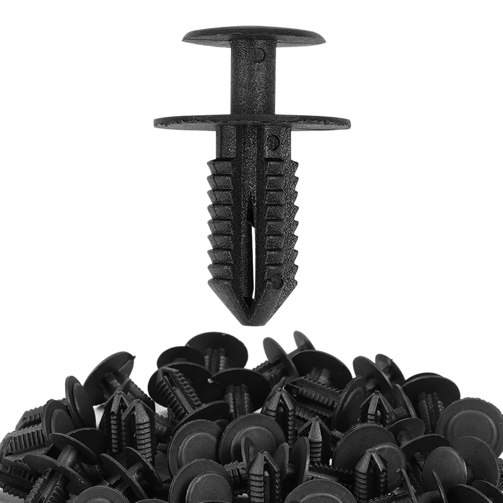QGZ271 Auto Car Parts Nylon Rivet Door Panel Trim Fender Bumper Fastener Plastic Clips For BENZ/BMW