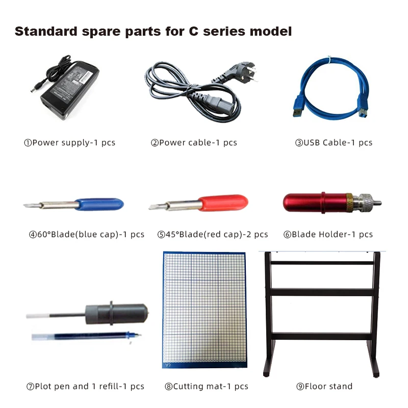 
Skycut hot sale heat transfer cutting plotter 720mm width C-24 