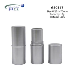 China Supplier Empty Round  Private Label foundation packaging Concealer Tube foundation stick tube