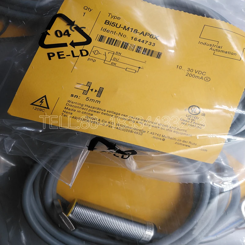 high quality BI5U-M18-AP6X-H1141/AN6X  Proximity switch all-new plug in 100% original