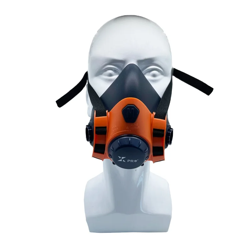 Half Face Chemical Facepiece Reusable Anti Industrial Construction Dust Gas Mask Half Face Respirator