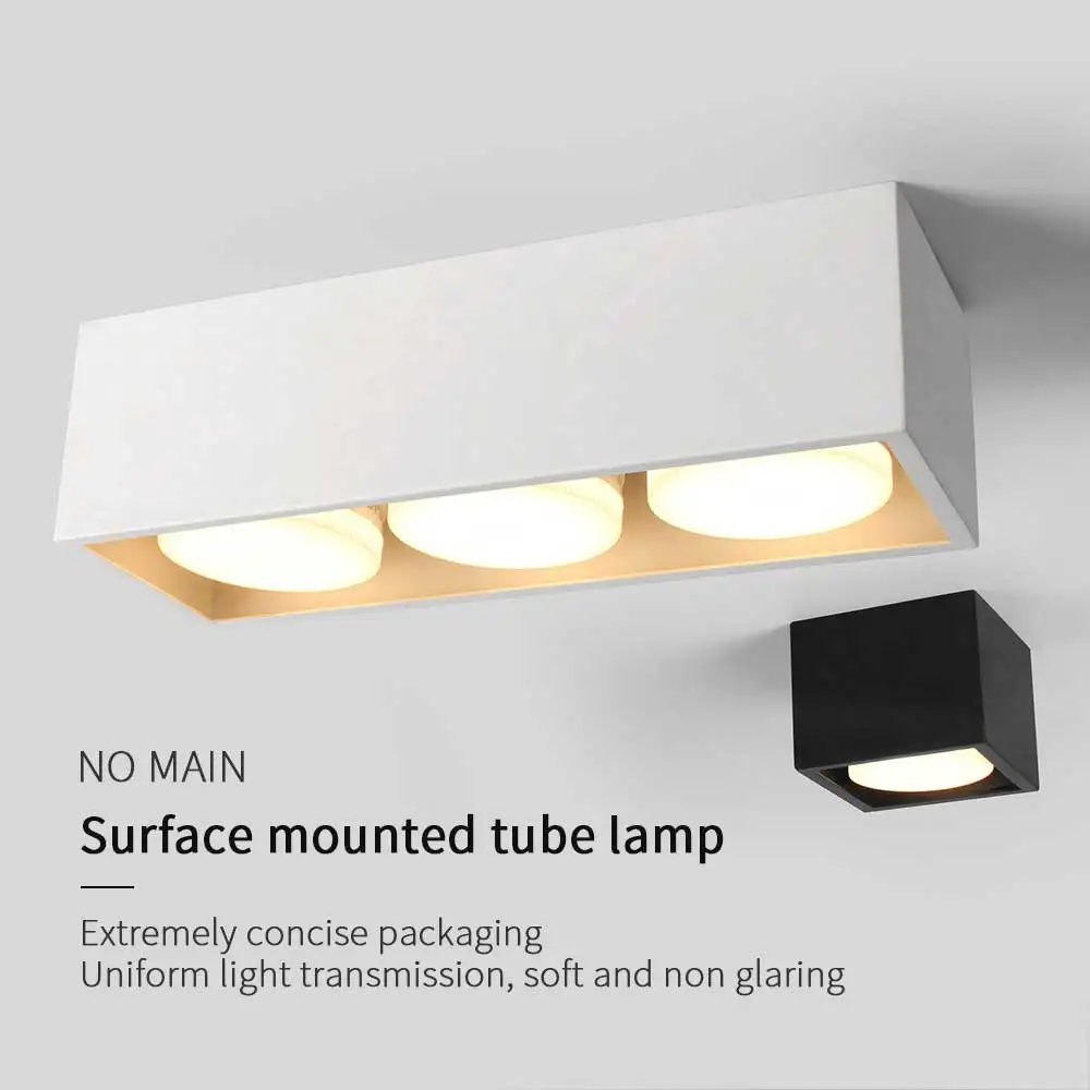 Surface Mounted dimmable LED Downlight LED Surface Light Indoor Lighting LED Ceiling Spotlight