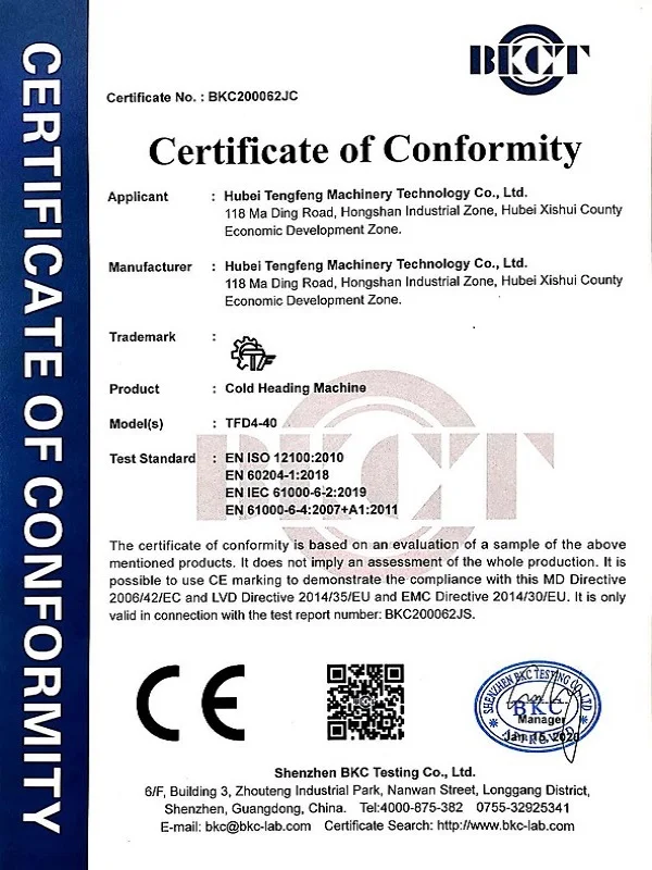 Высокая скорость на шурупе-болте крепежных деталей, делая ковка намоточная машина