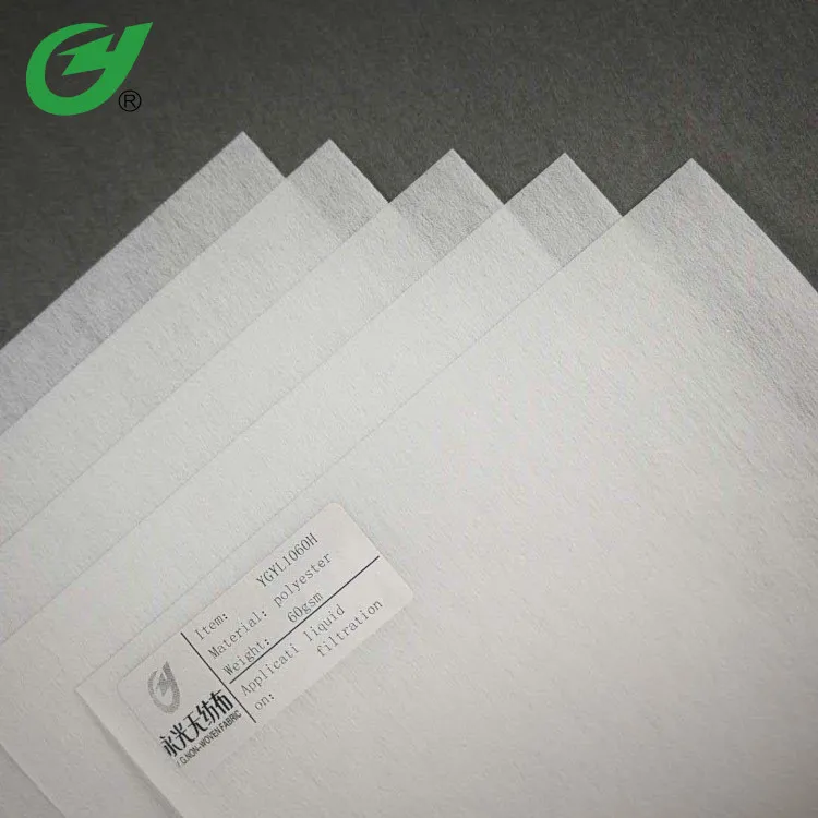 Water Filter Media Nonwoven Fabric In Rolls