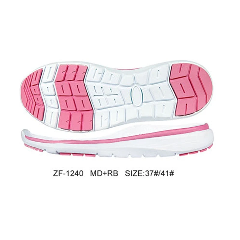 Custom Logo High Quality Walking Casual Shoes Sole Free Sample Rubber Eva Sole Manufacturers ODM Soft Running Outsole