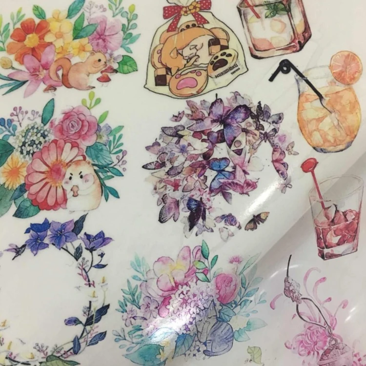wholesale price transparent  label paper sticker paper a4 Transparent PET self adhesive Dye and Pigment
