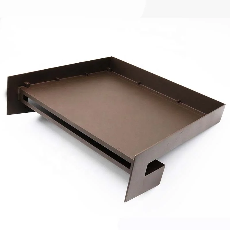 Aluminium anodized painting powder coating black white outdoor waterproof up down led wall light housing