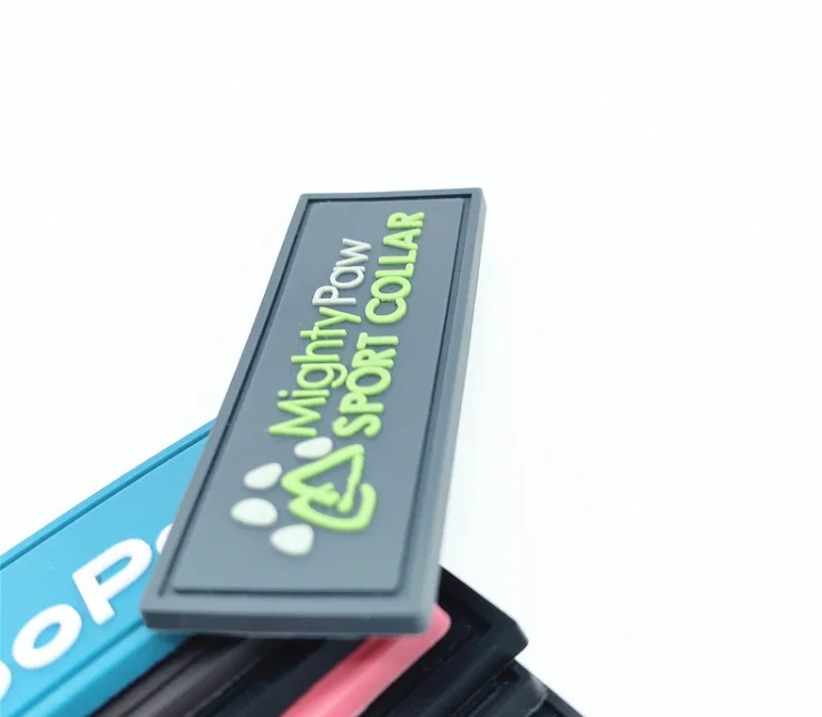 Custom Embossed 3D Silicone Soft PVC Rubber Patch