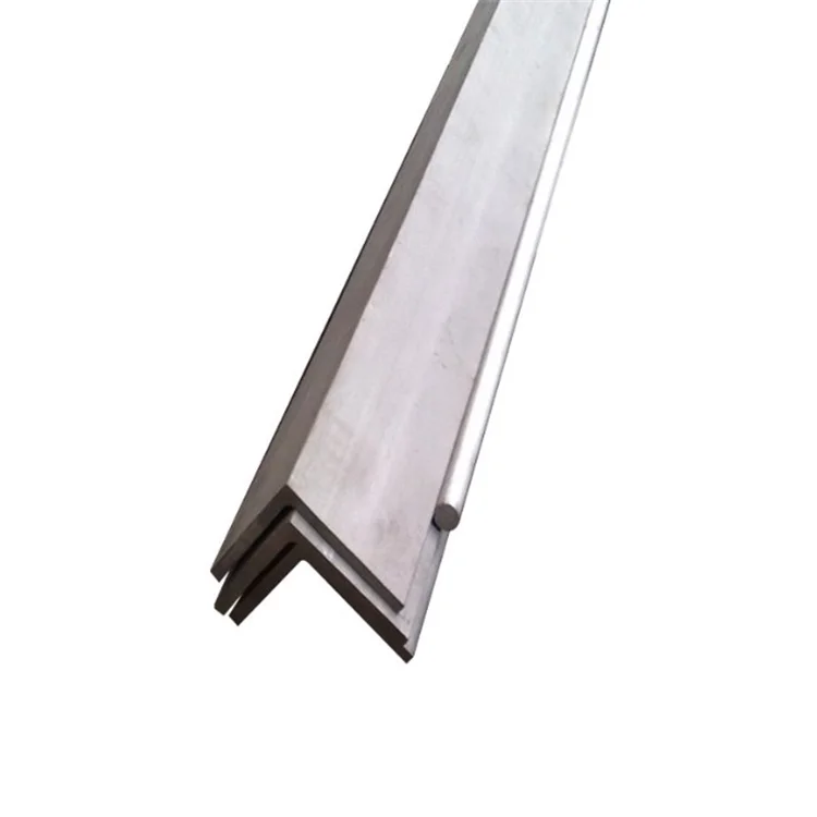 Cheap price hot rolled l shape 201 202 304 316L stainless steel angle bar for construction