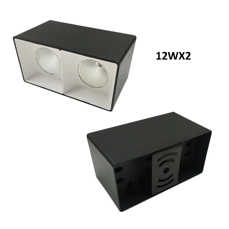 
LED Mini surface mounted spotlight COB grille light 