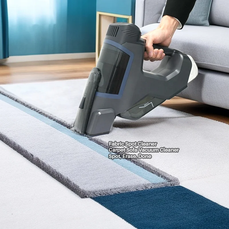 Cordless professional commercial sofa cleaning machines wet and dry spot portable carpet vacuum cleaner pet stain cleaner