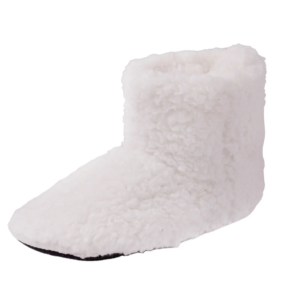 Autumn  winter high tube warm boots indoor Home Boots couple plush bag with slippers