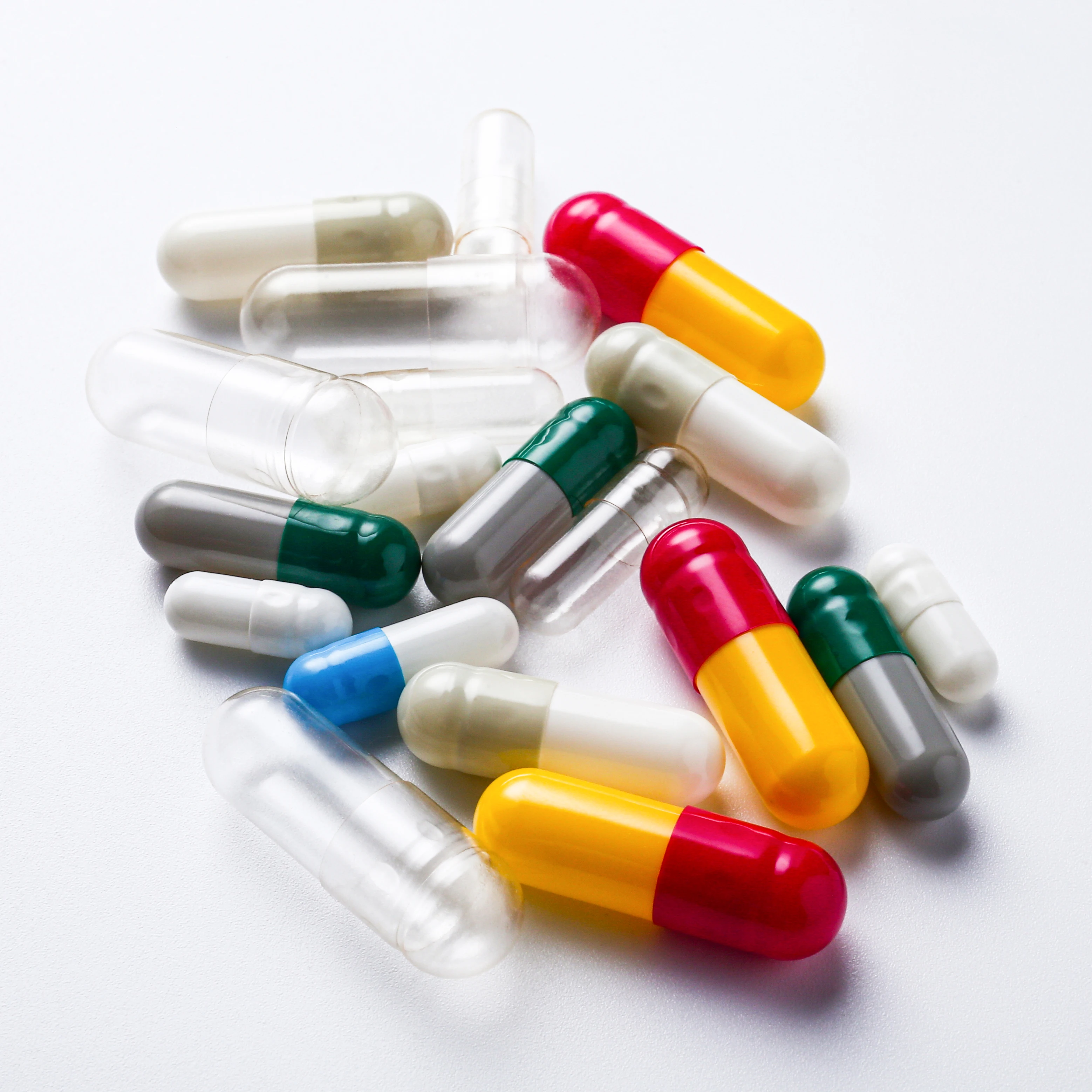 High quality delayed release acid-proof empty separated capsules hard capsula de gelatina 00# 0 gelatin capsules