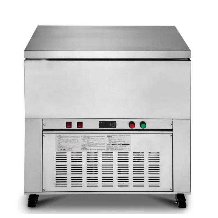 Commercial snowflake ice freezer ice block maker machine for snow cone ice shaved