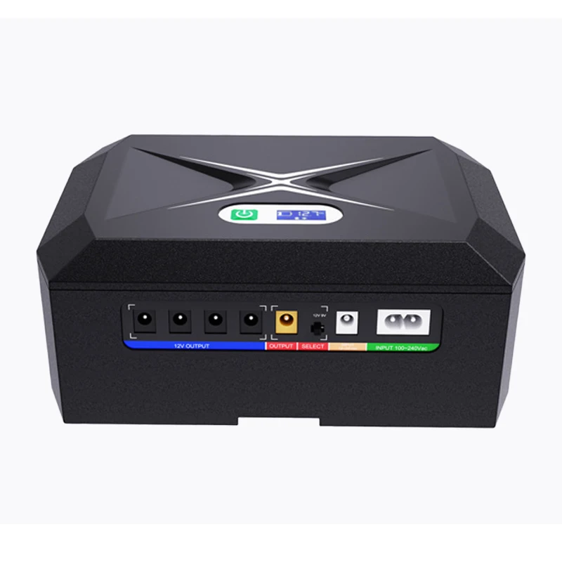 cwups Mini Ups With Effective Output Port 9V/12V 24V/48V Dc Output Voltage 100W 120W Dc Ups For Wifi Router And Camera