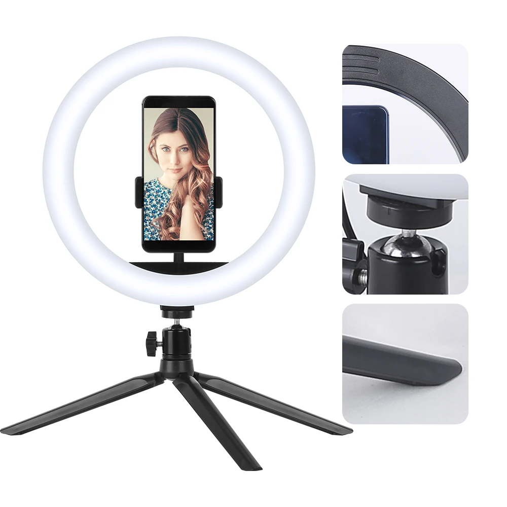 Wholesale Floor Lamps 10 Inch With Tripod Stand For Youtube Video Live Stream
