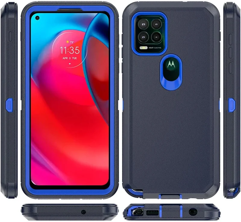 Holster Defender Cell Phone Case for Motorola Edge 30 pro Plus 20 Fusion Funda Heavy Duty Shockproof Protective Back Cover