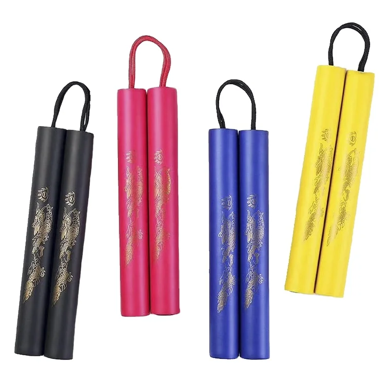 Wholesale multicolor foam nunchakus martial art Training nunchukus stick