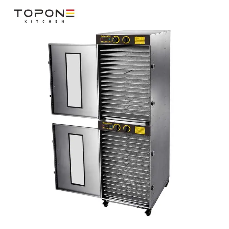 Wholesale 3 year warranty 32 trays Commercial food dehydrator machine fruit and vegetable industrial beef jerky dryer