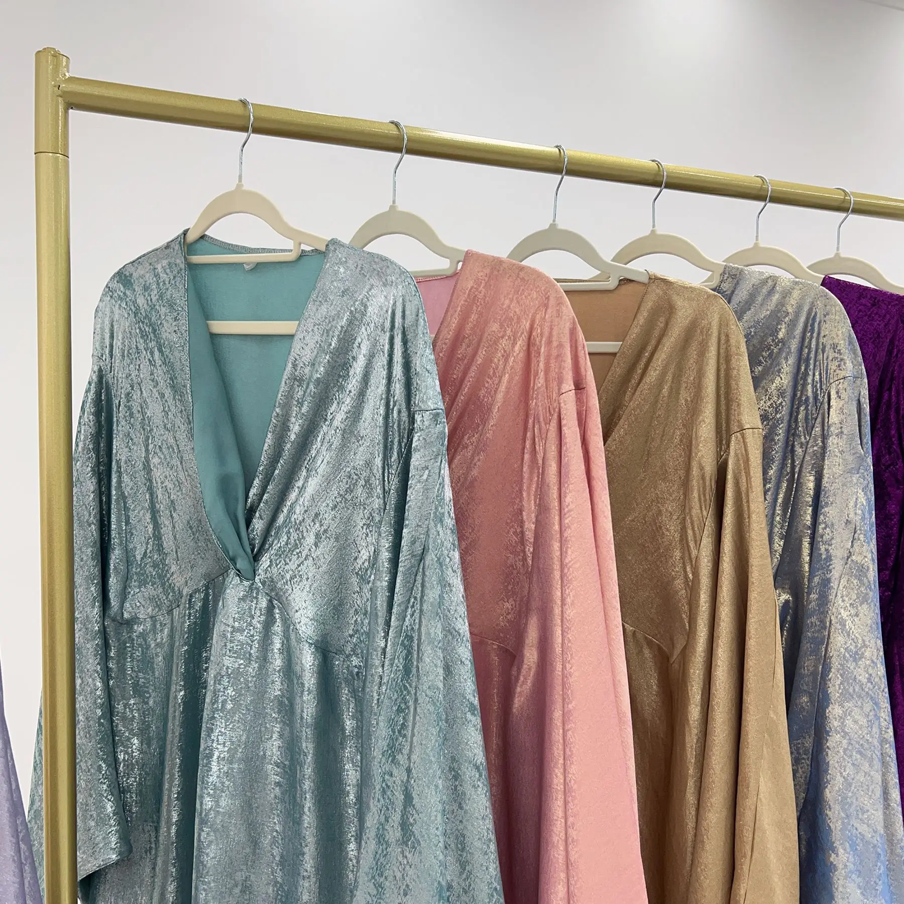 Gulf Caftan Марокко платье 2024 саудовского Дубая для летней вечеринки роскошное халат с широкими рукавами мусульманское оптом