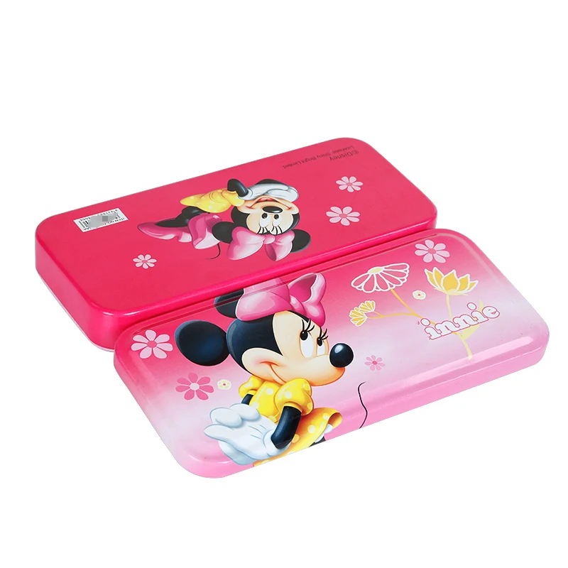 Children kids cute lovely hot sale custom metal tin pencil box school use