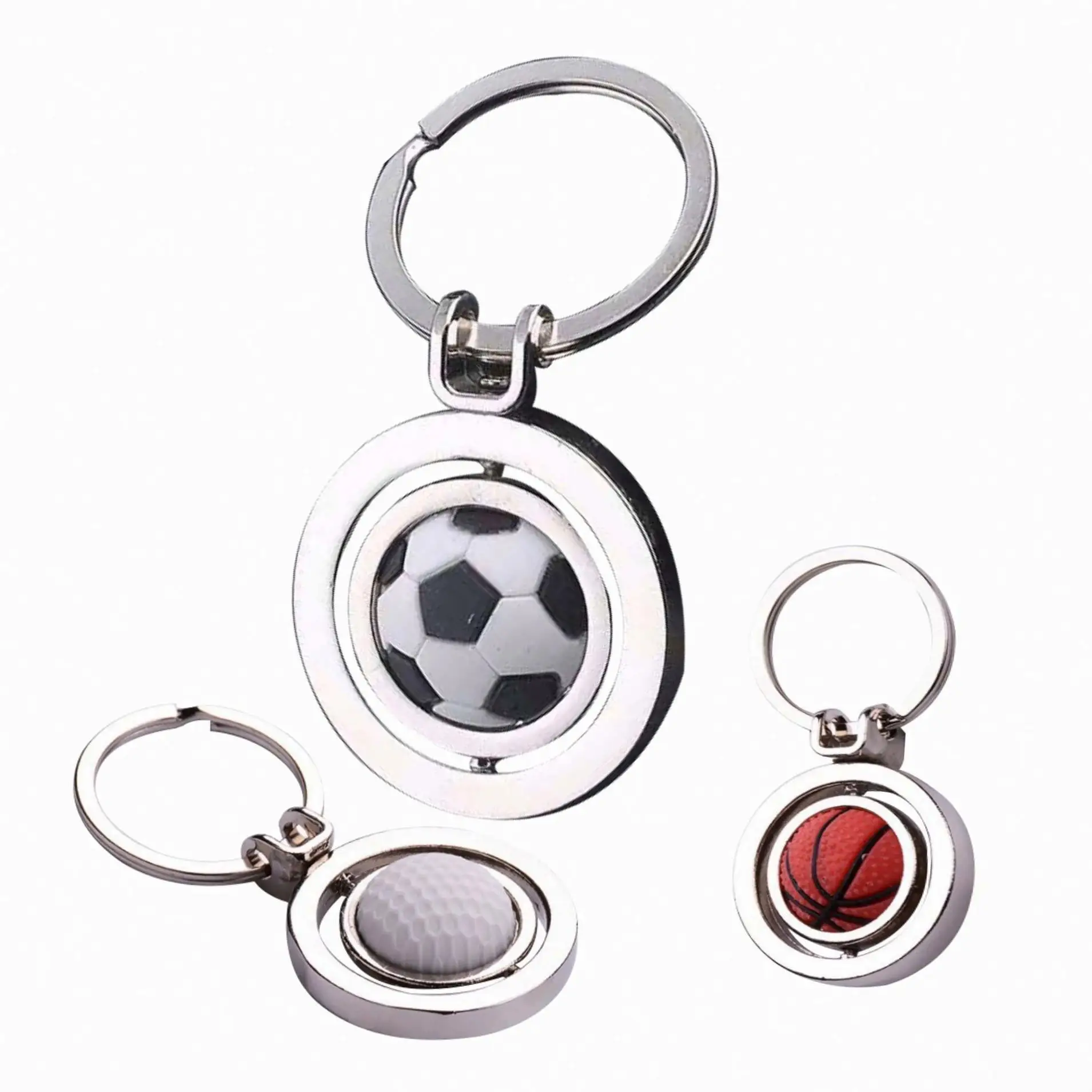 Металлический брелок для ключей