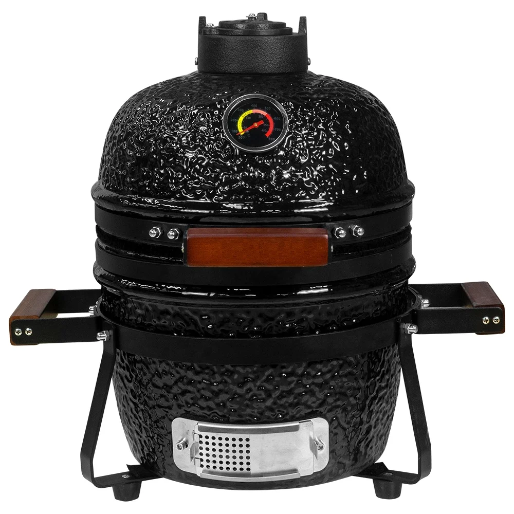 SEB KAMADO Charcoal Asador De Ceramic Parrillas Portatiles for Outside Kitchen Ceramic Charcoal Grill
