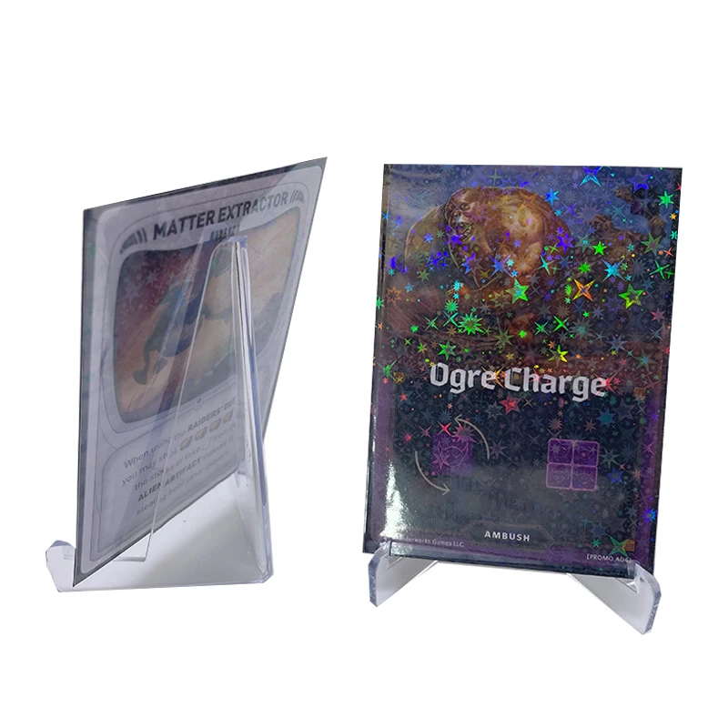 Coin Stand Acrylic Easel Stands Card Holders for Displaying Small Collections Coins Pockets Watches Medals Badges
