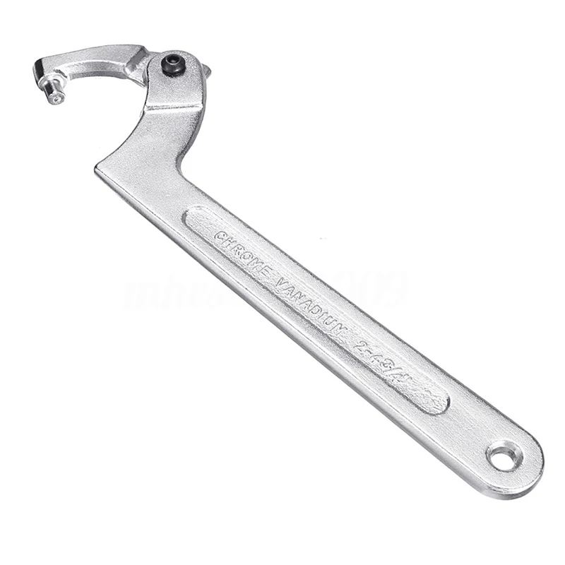 19-170mm Adjustable Hook Wrench Square Pin Round Head C Shape Spanner Round nut Wrenches Hand Multi Tools
