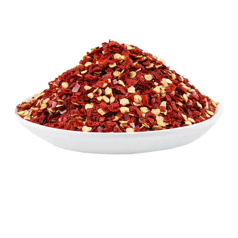Top  Grade Dried Red Chillies Chili Pepper Powder China AD Spicy Single Herbs and Spices Condiment Crushed pepper