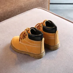 Осенние удобные детские сапоги NI AN OEM stivali, последняя дешевая Повседневная модная Защитная Кожаная армейская детская обувь