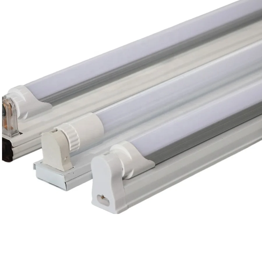 5 year warranty 360 degree led tube light bulb 85-ac100-240v t8 t5 2FT 4FT Plastic Glass Tube Light LED Lighting