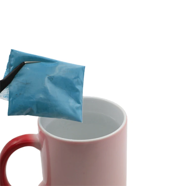 Меняющий цвет термохромный порошок, меняющий цвет при температуре краски, Реверсивный неорганический пигмент для ткани