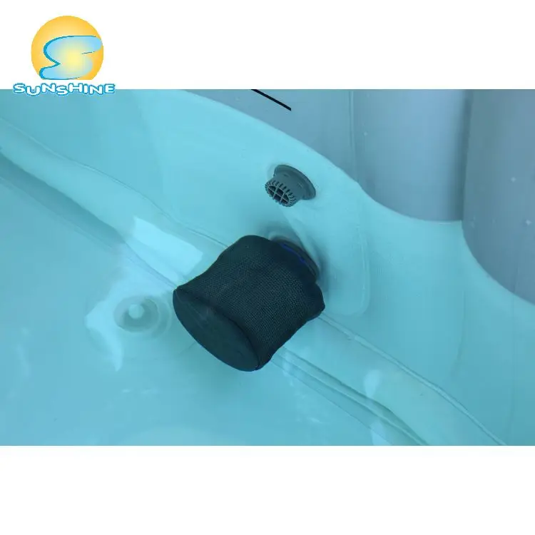 Sunshine plastic portable bathtub promotion jacuzzi outdoor spa tub for adults