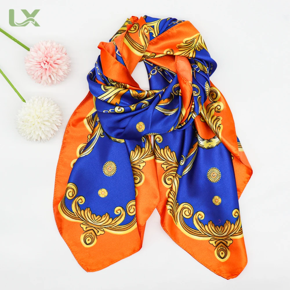 Lexiu 2022 Международный новый шарф с винтажным принтом