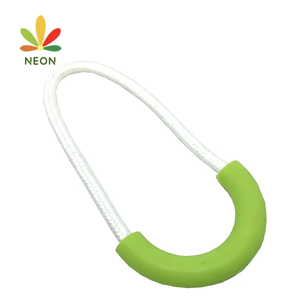 Custom Special Design Plastic Zipper Puller Beautiful Popular Fashion Handbag PVC Zipper Pulls