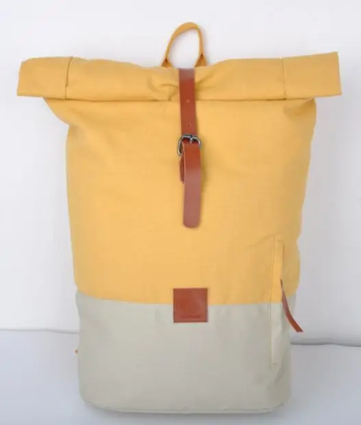 Customization size popular bags girls canvas polyester backpack manufacturer vietnam for unisex