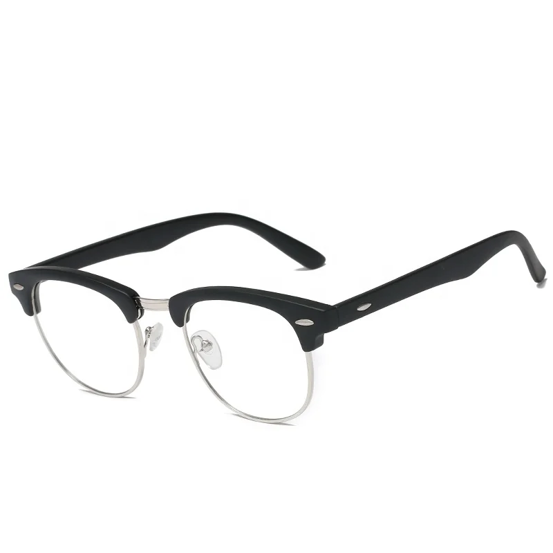 WN3016 fashionable vintage blue light filter UV400 computer glasses high definition unbreakable lenses 2022